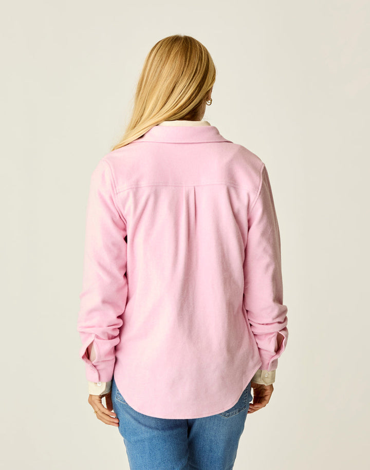 MAUVE HEATHER FAIRBANKS SUPERSOFT SHIRT