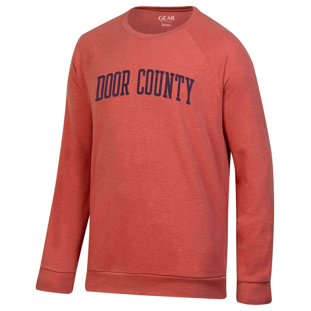DOOR COUNTY BARN RED WEEKENDER CREW SWEATSHIRT