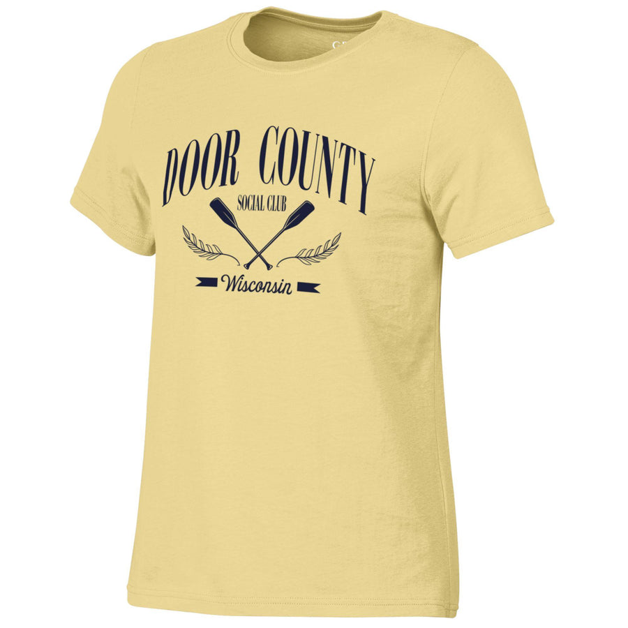 DOOR COUNTY SOCIAL CLUB BUTTER T-SHIRT
