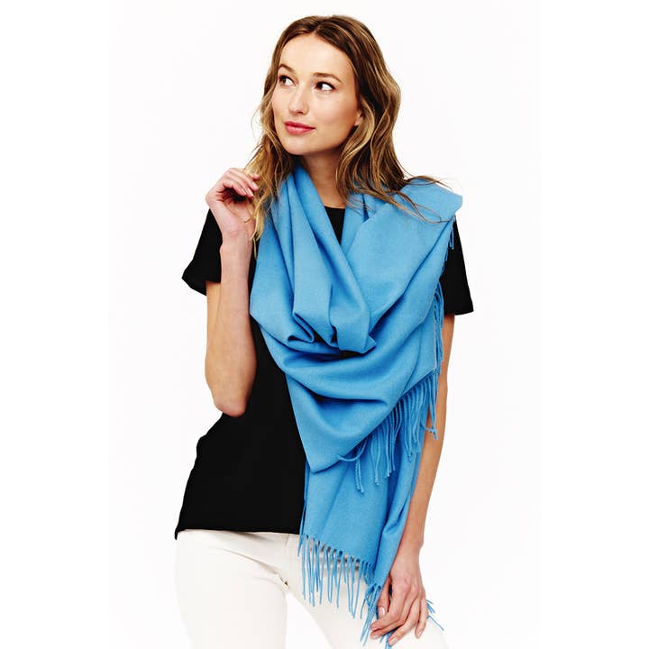 SUPER SOFT BLUE SCARF
