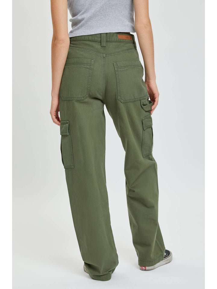 FATIGUE GREEN CARGO POCKET PANT