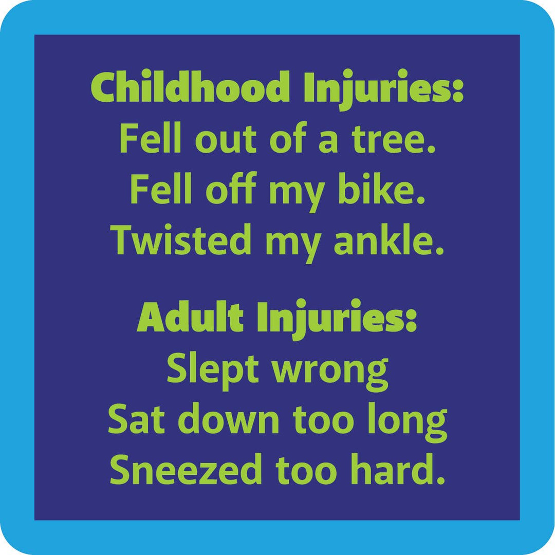 CHILDHOOD INJURIES COASTER