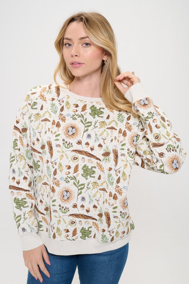 FOREST FINDS CREW SWEATSHIRT