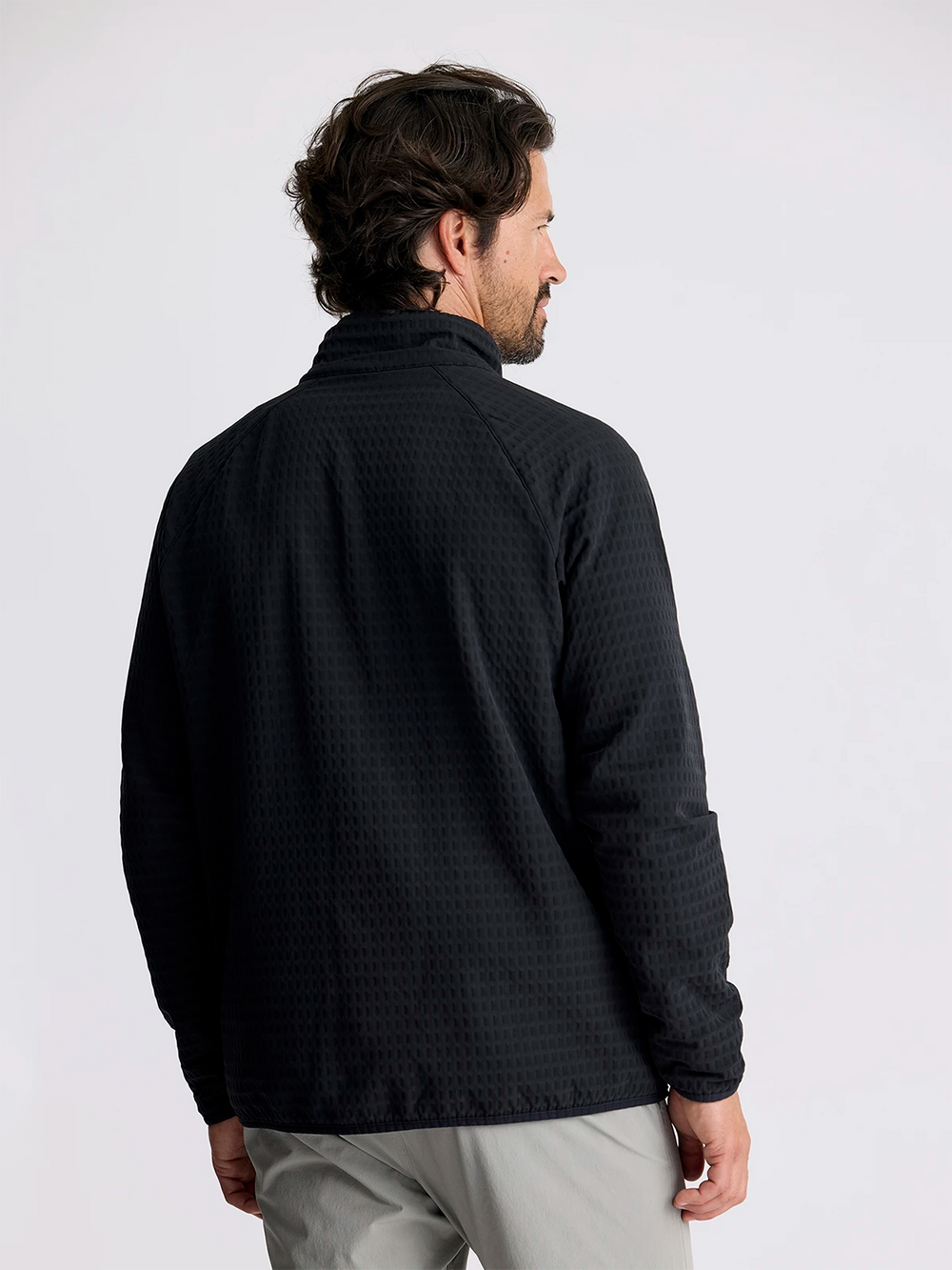 MEN'S BLACK GIDBACK FLEECE JACKET
