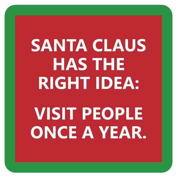 SANTA CLAUS COASTER
