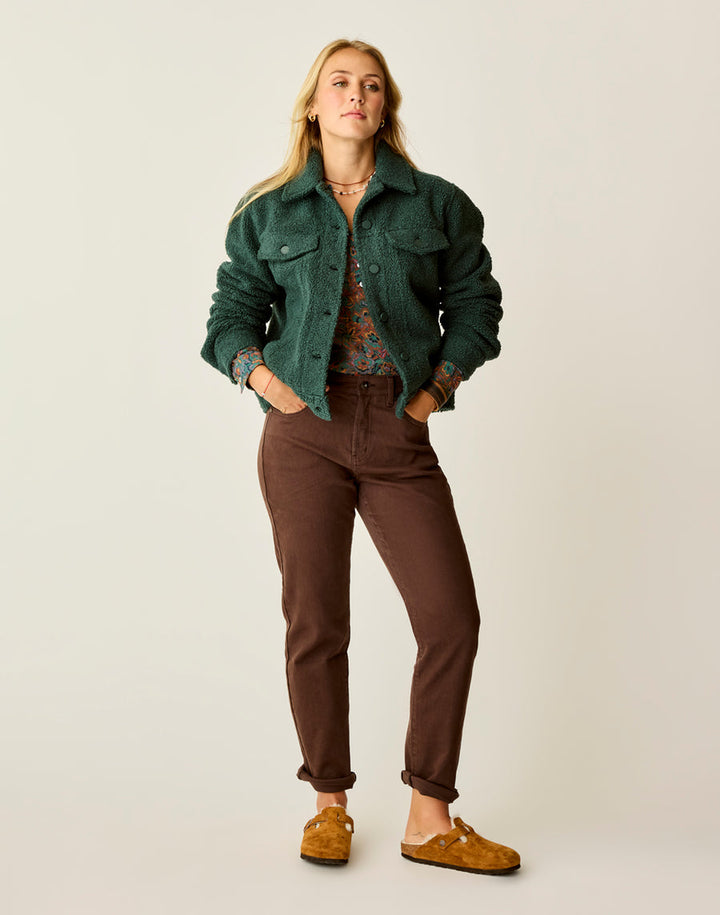 PINE RHEA BOUCLE TRUCKER JACKET