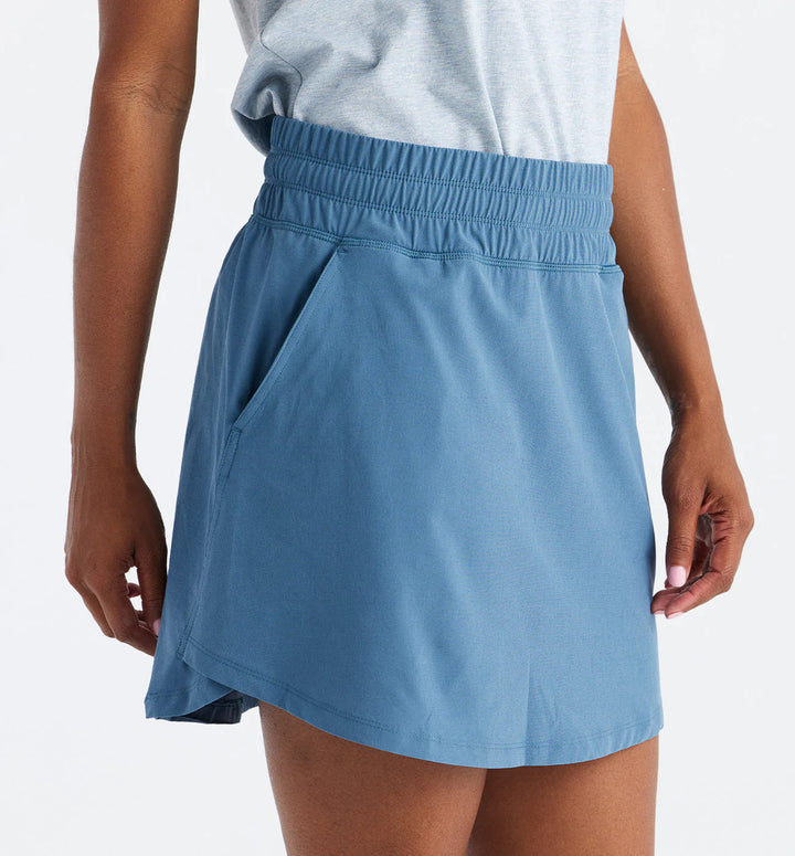 PACIFIC BLUE PULL-ON BREEZE SKIRT