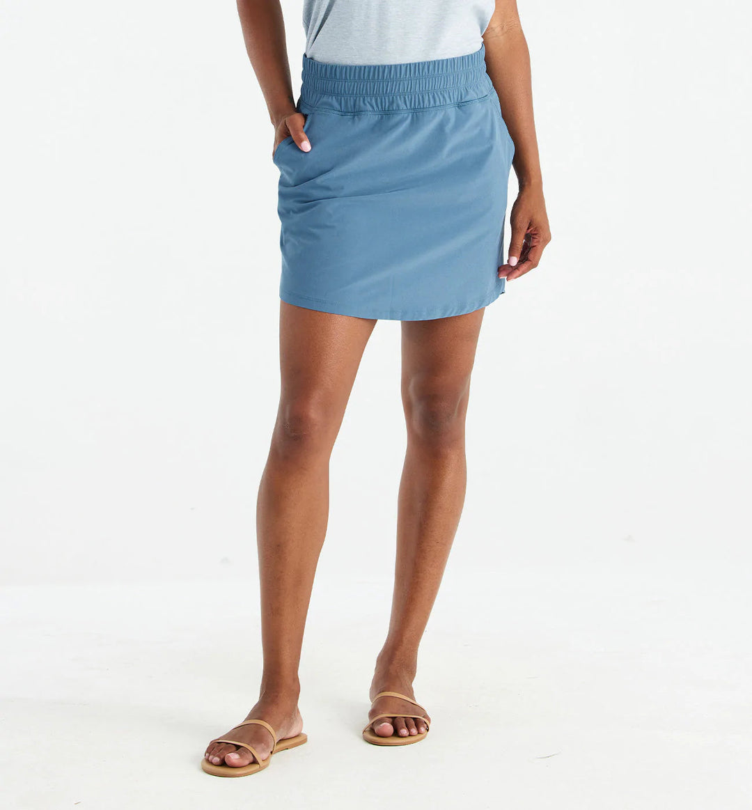 PACIFIC BLUE PULL-ON BREEZE SKIRT