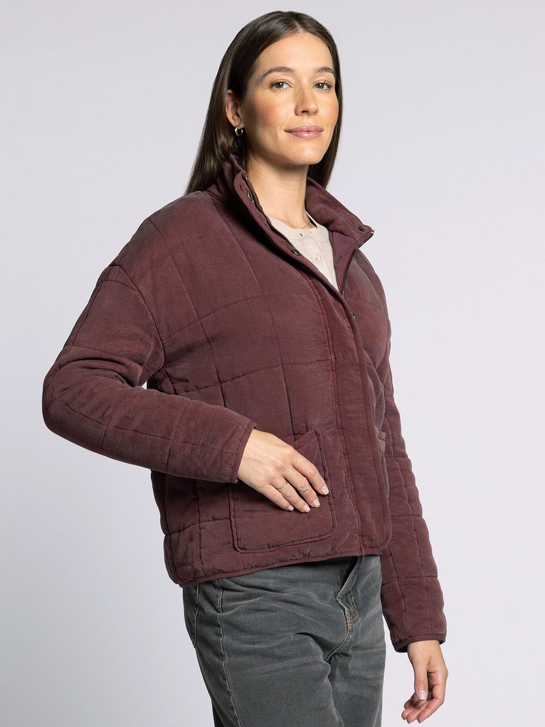 CRUSHED BERRY BRINA JACKET