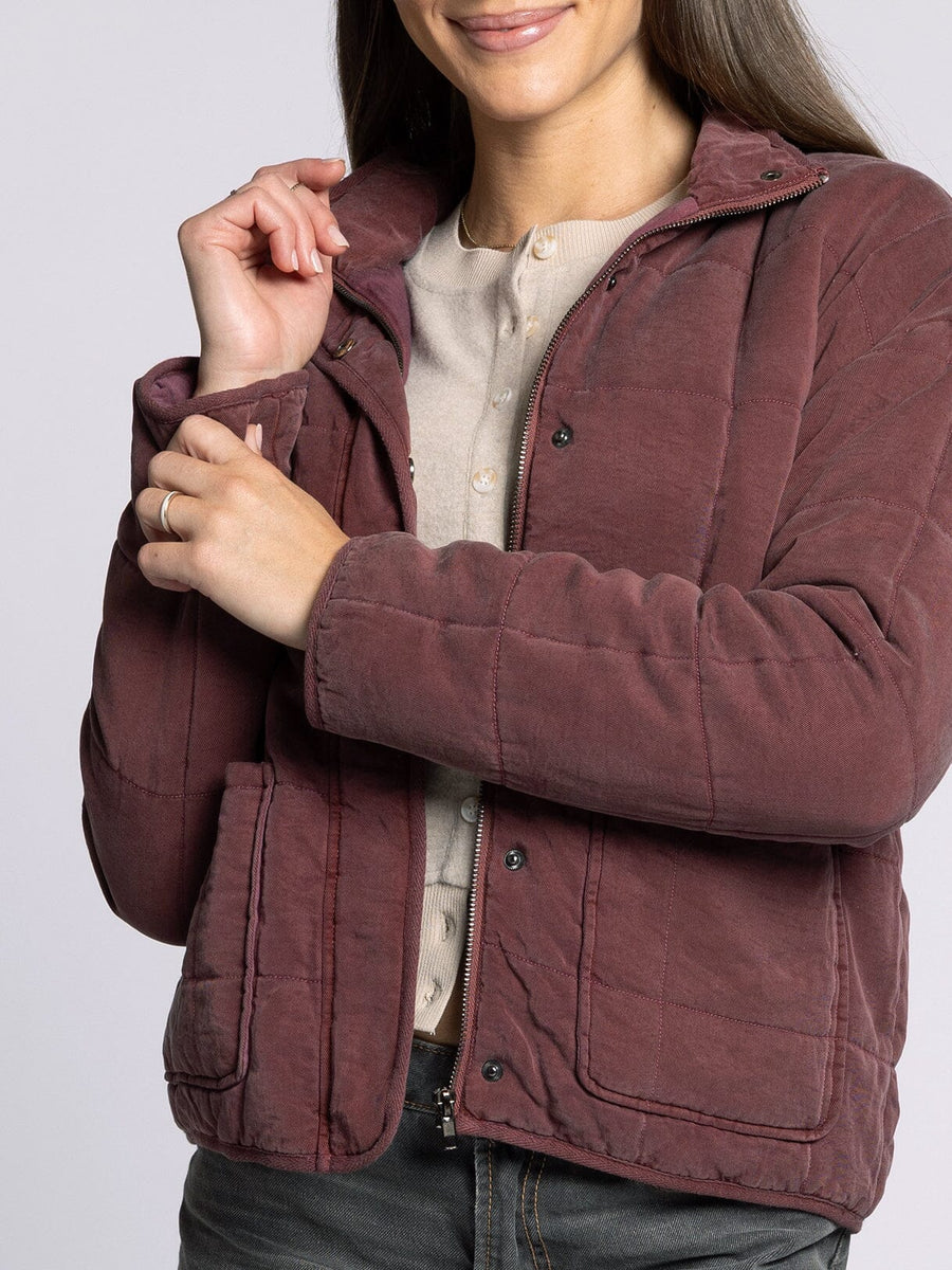 CRUSHED BERRY BRINA JACKET
