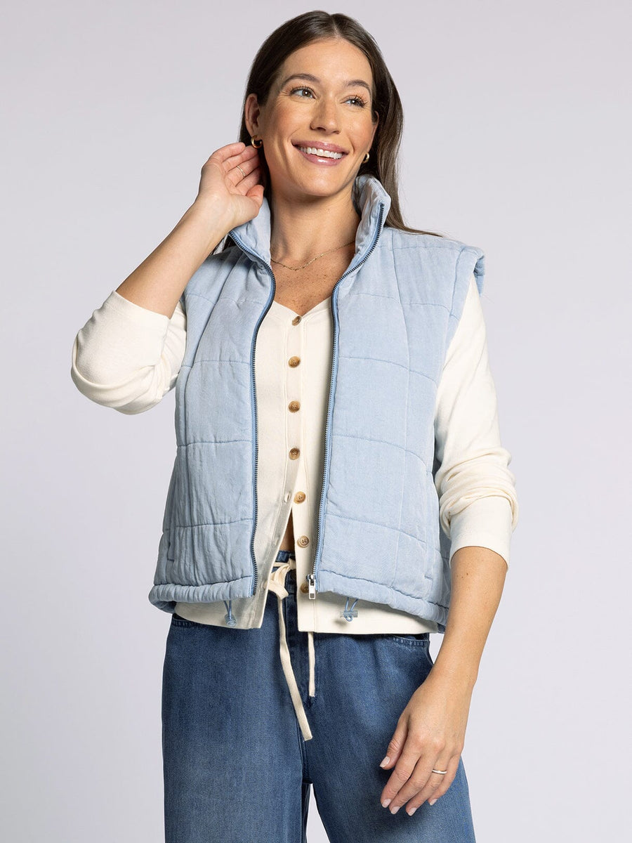 LIGHT DENIM BRINA VEST
