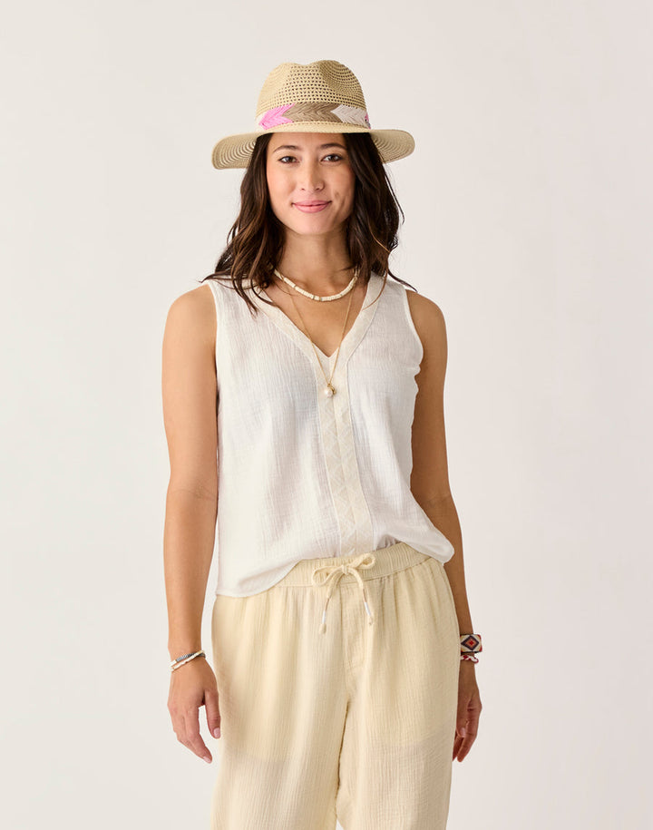 CLOUD KAYLA GAUZE TANK