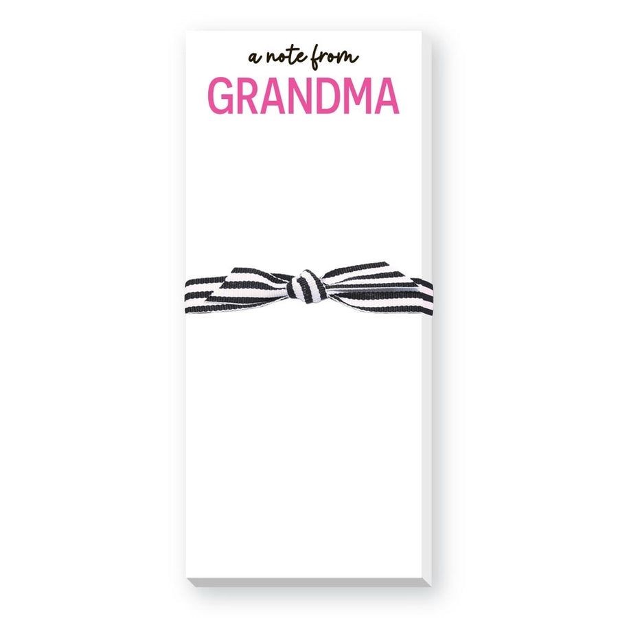 A NOTE FROM GRANDMA NOTEPAD
