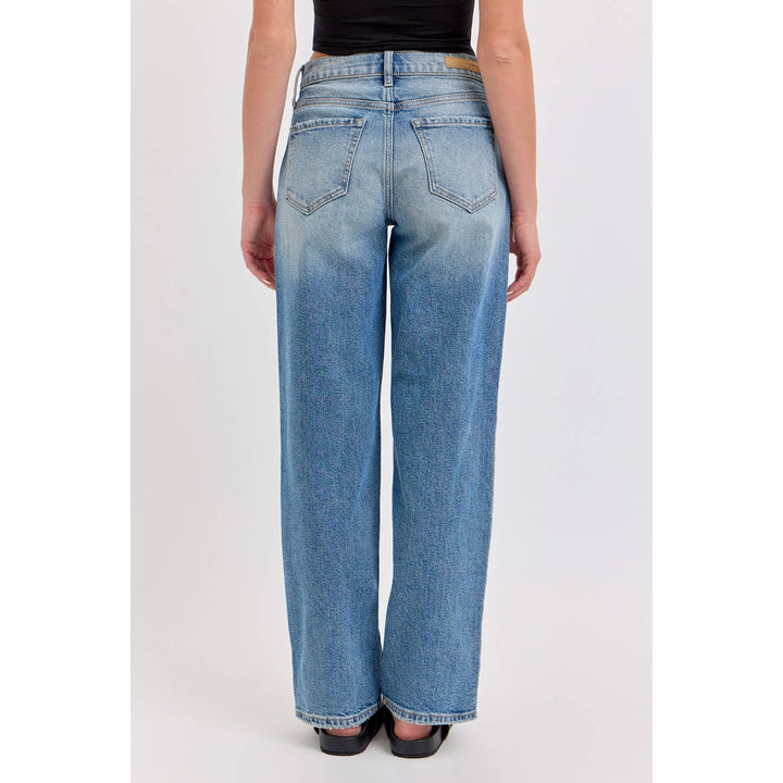 KENNY MID RISE DAD JEANS