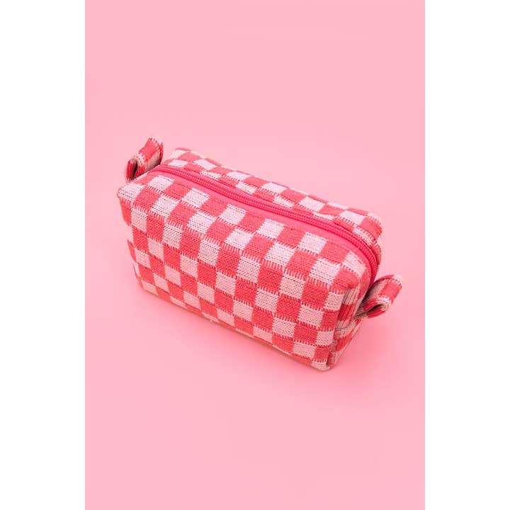 PINK BEAUTY IN CHECK CASE
