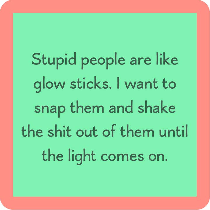 GLOW STICKS COASTER