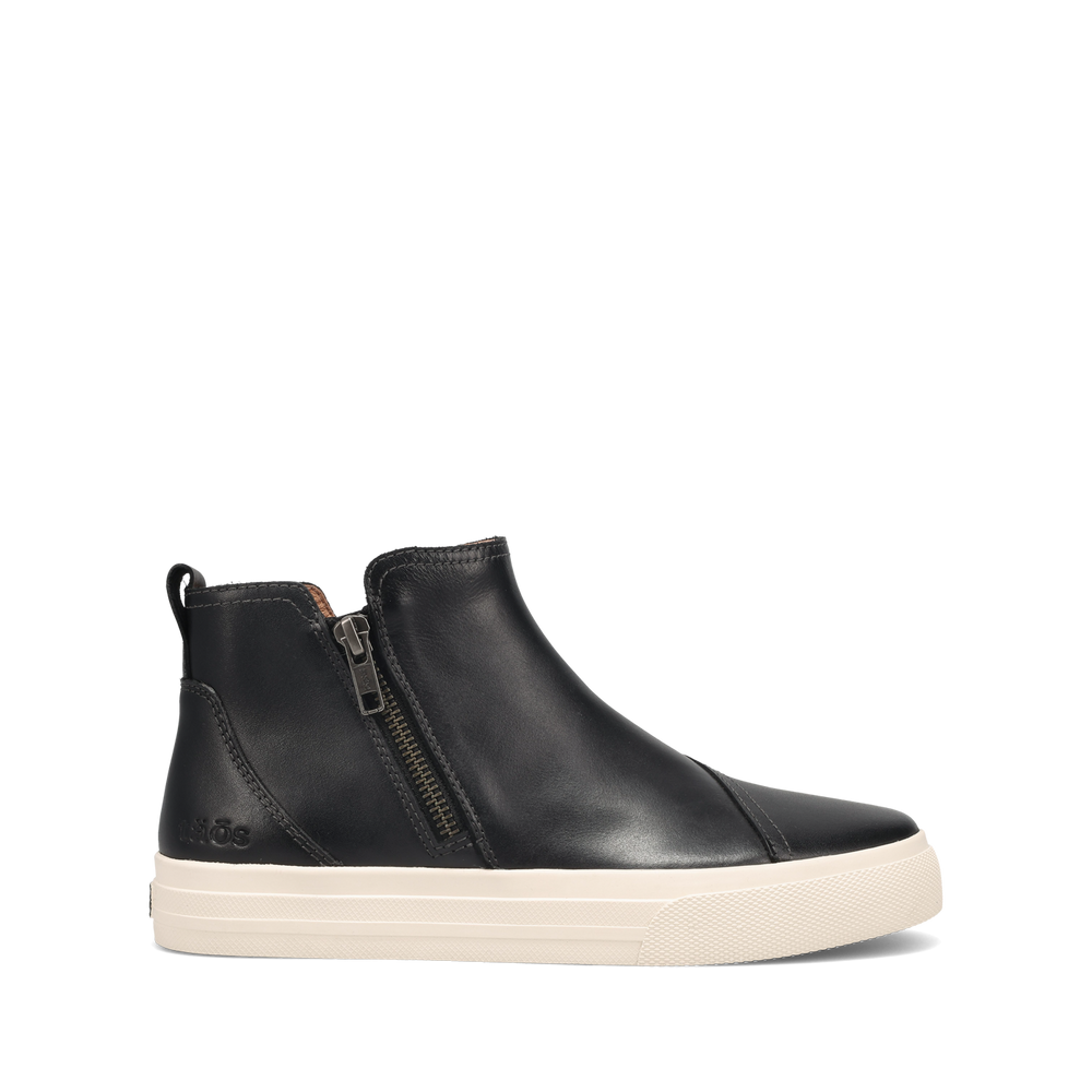 BLACK DOUBLE UP SNEAKER BOOT
