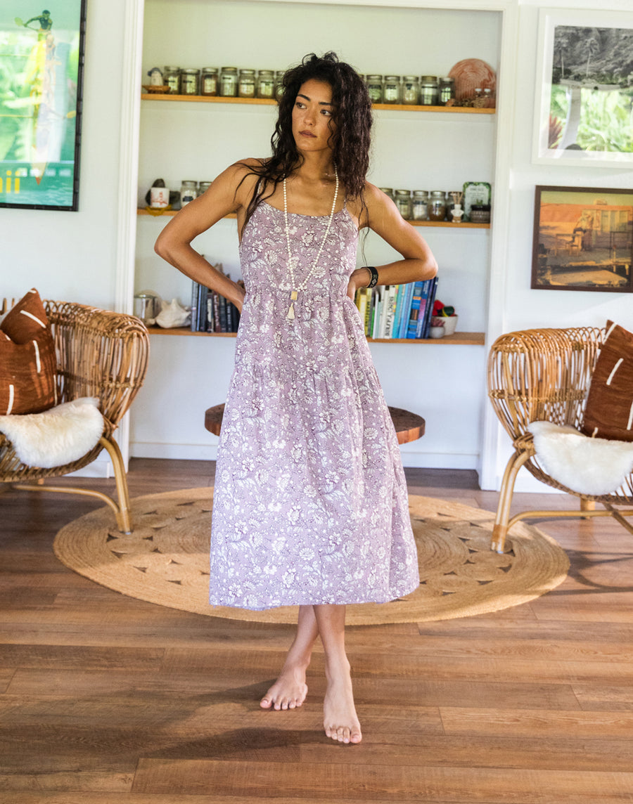DUSK ISLA JACEY TEXTURED DRESS
