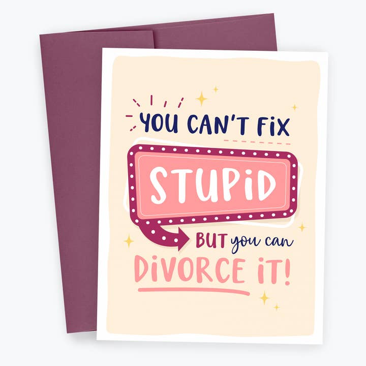 DIVORCE CARD
