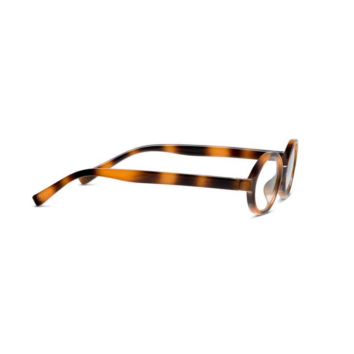 FILLY MOCHA TORTOISE BLUE LIGHT READING GLASSES