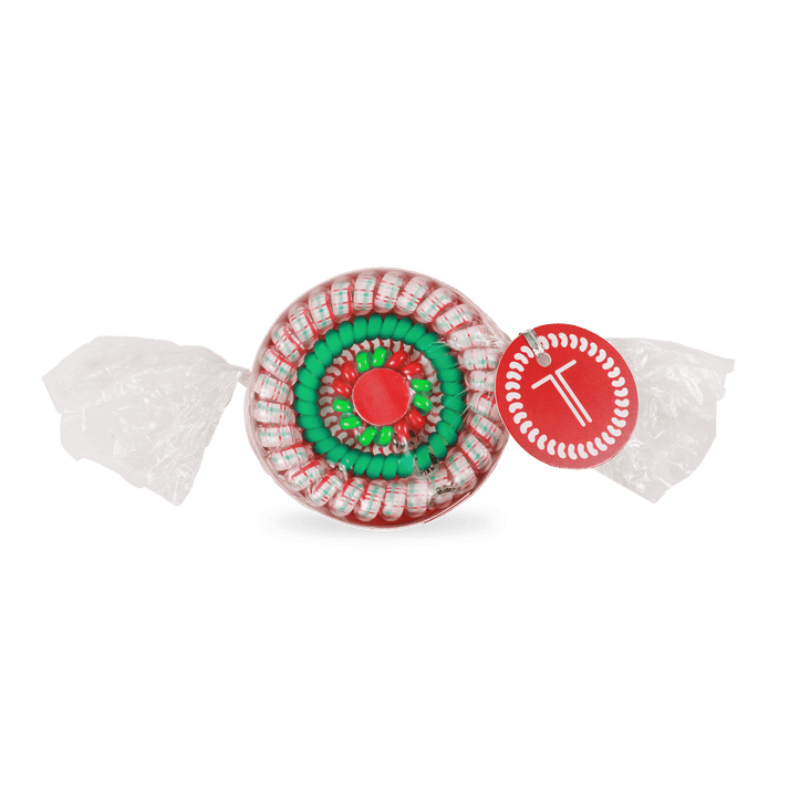 CANDY SPIRAL HAIR TIE GIFT SET

