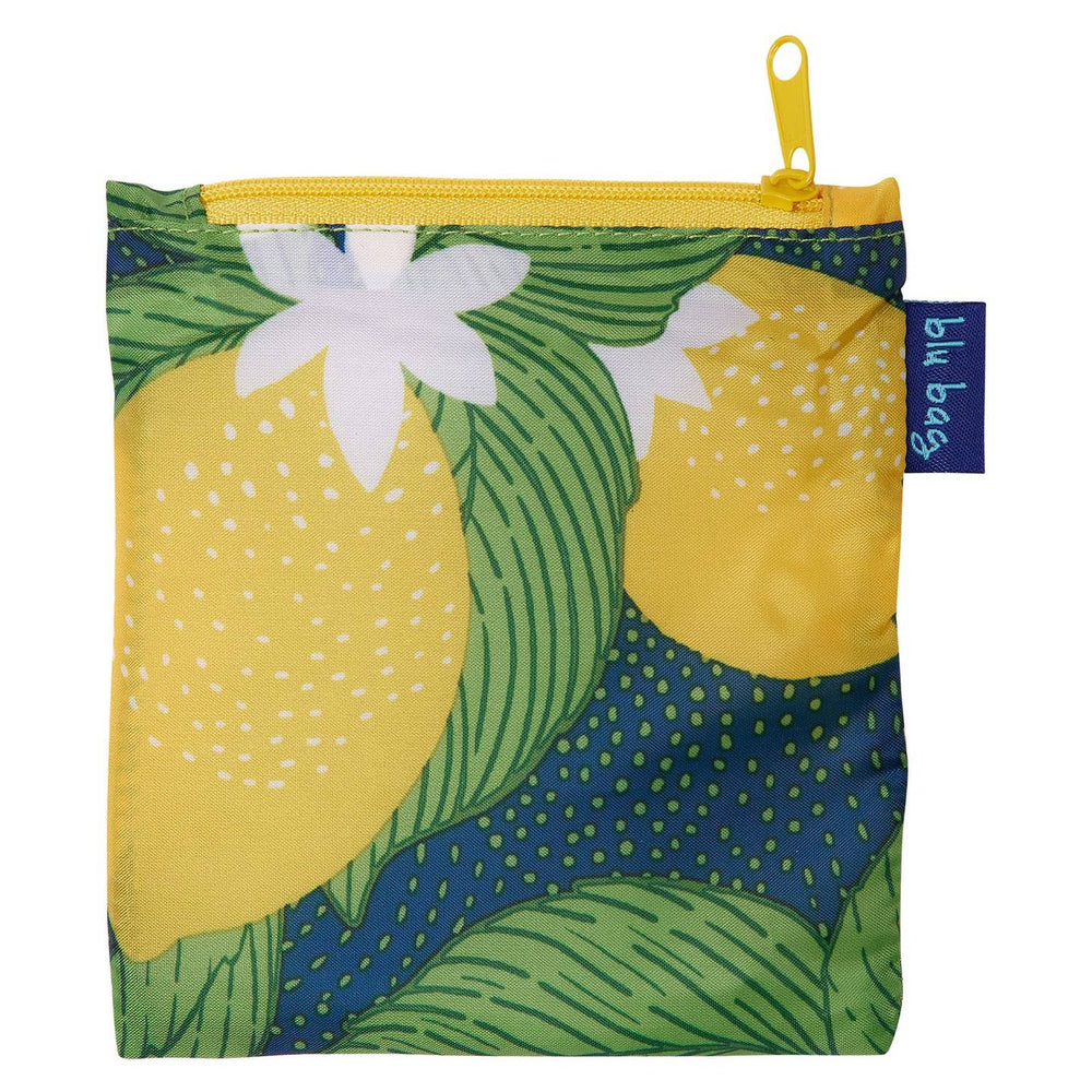 Vintage Lemons Reusable Shopper Blu Bag
