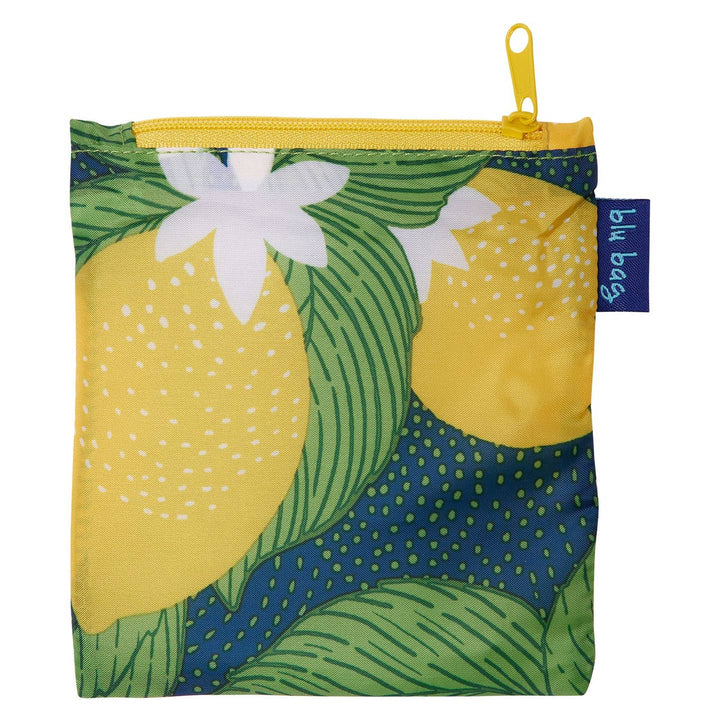 Vintage Lemons Reusable Shopper Blu Bag