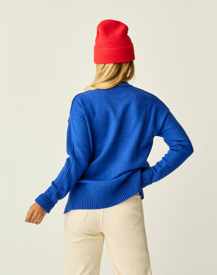 CAPRI HEATHER WOODWARD SWEATER