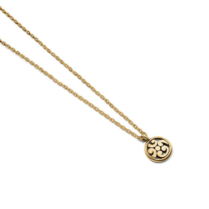 CONTEMPO GOLD MEDALLION PETITE NECKLACE