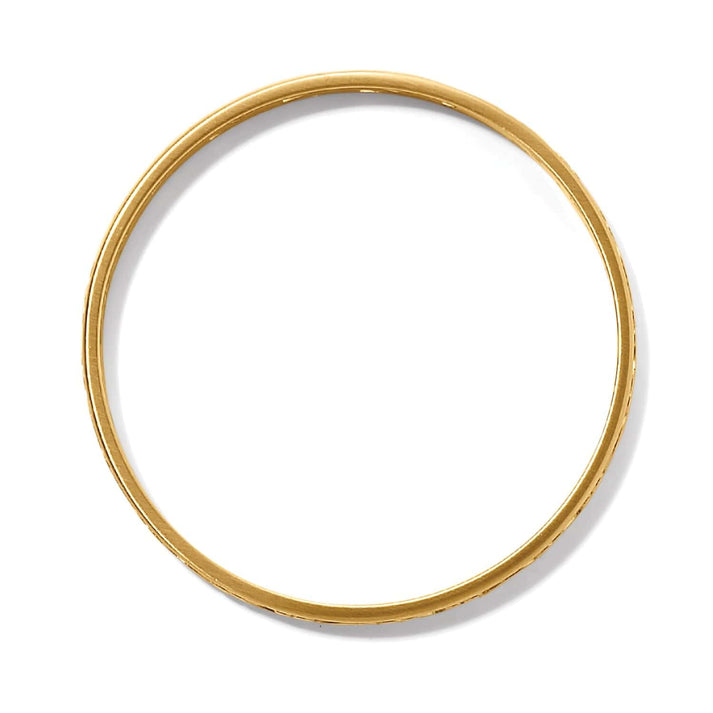 GOLD CONTEMP SLIM BANGLE
