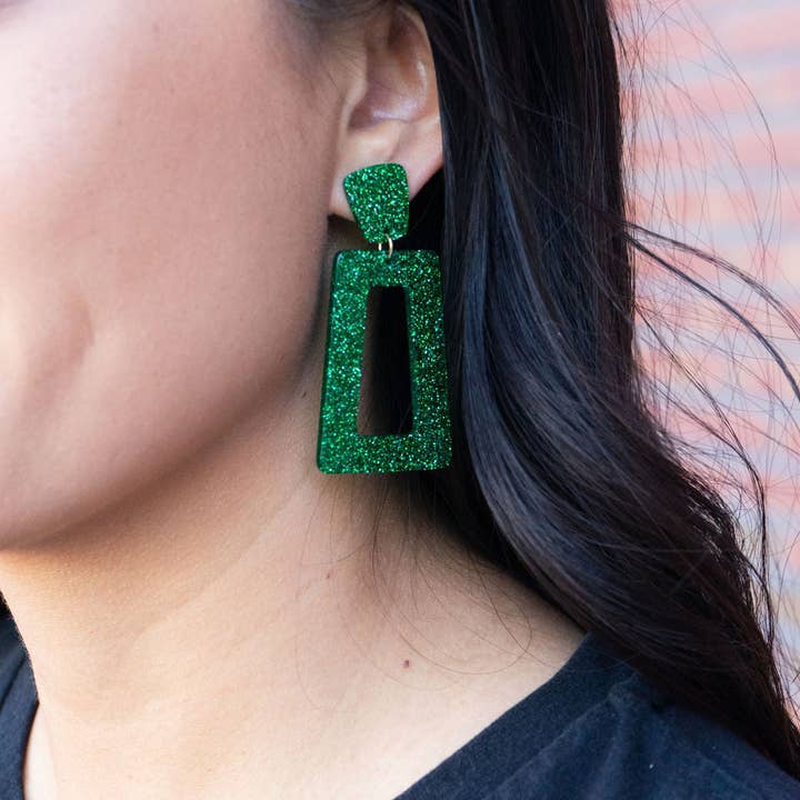 AVERY GREEN EARRINGS