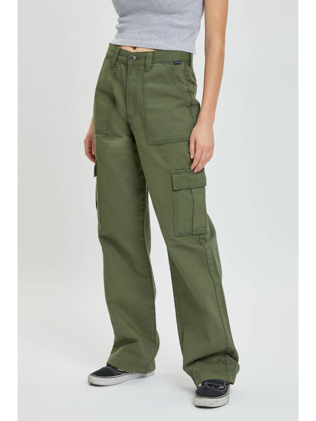 FATIGUE GREEN CARGO POCKET PANT