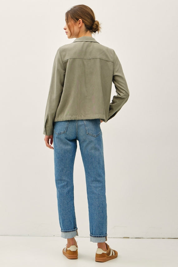 THYME UTILITY WELT POCKET JACKET