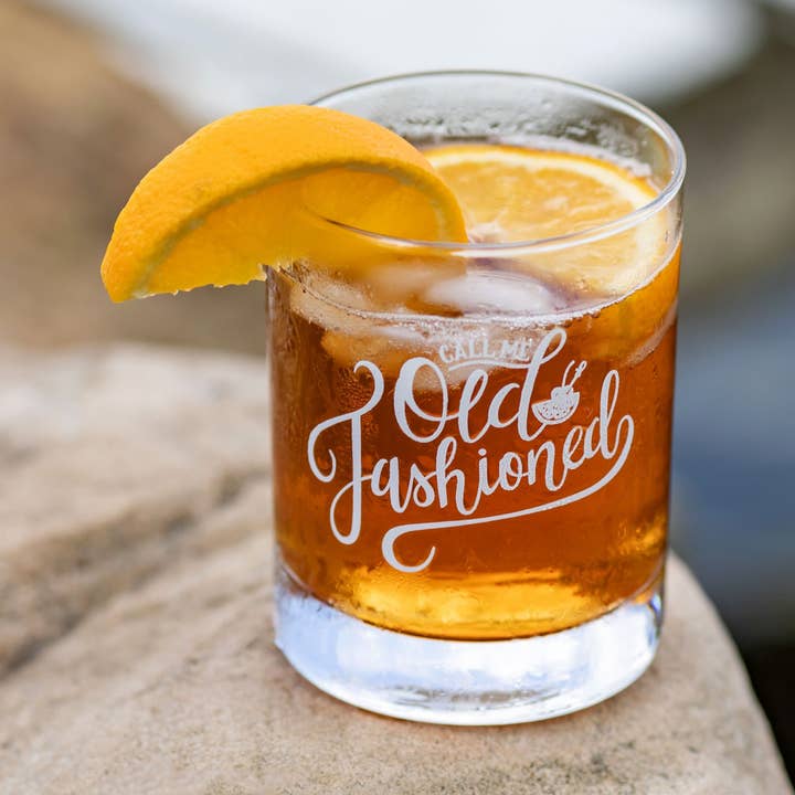 CALL ME OLD FASHIONED GLASS
