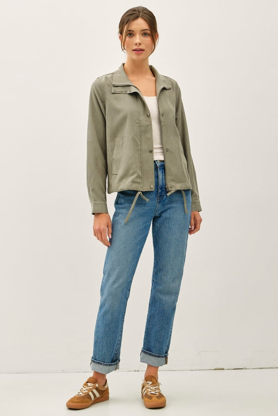 THYME UTILITY WELT POCKET JACKET

