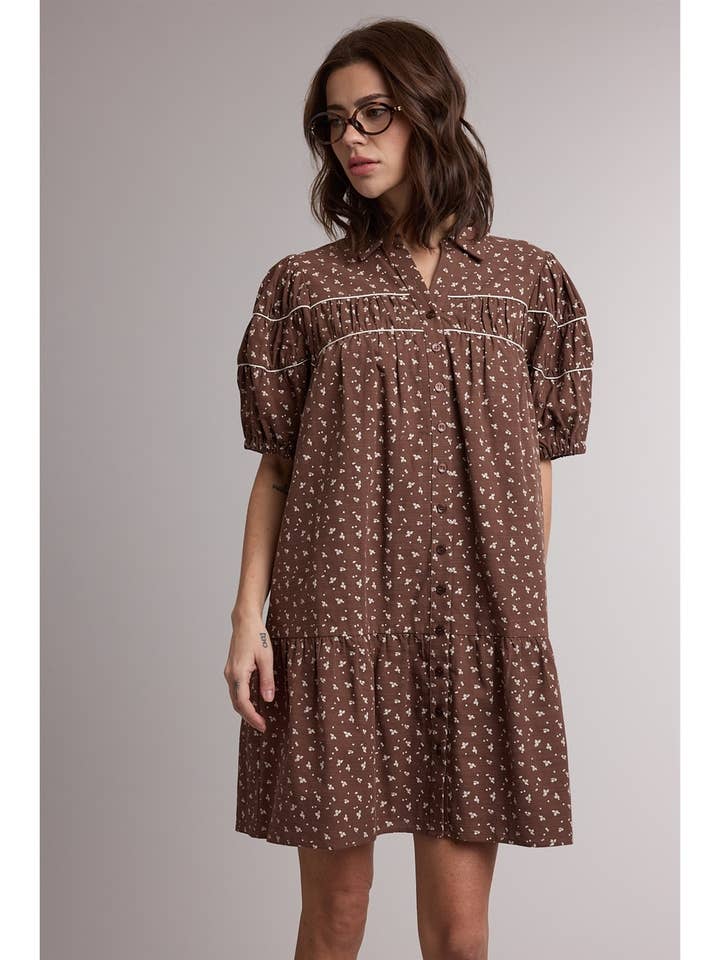ASHLEE DITSY FLORAL DRESS