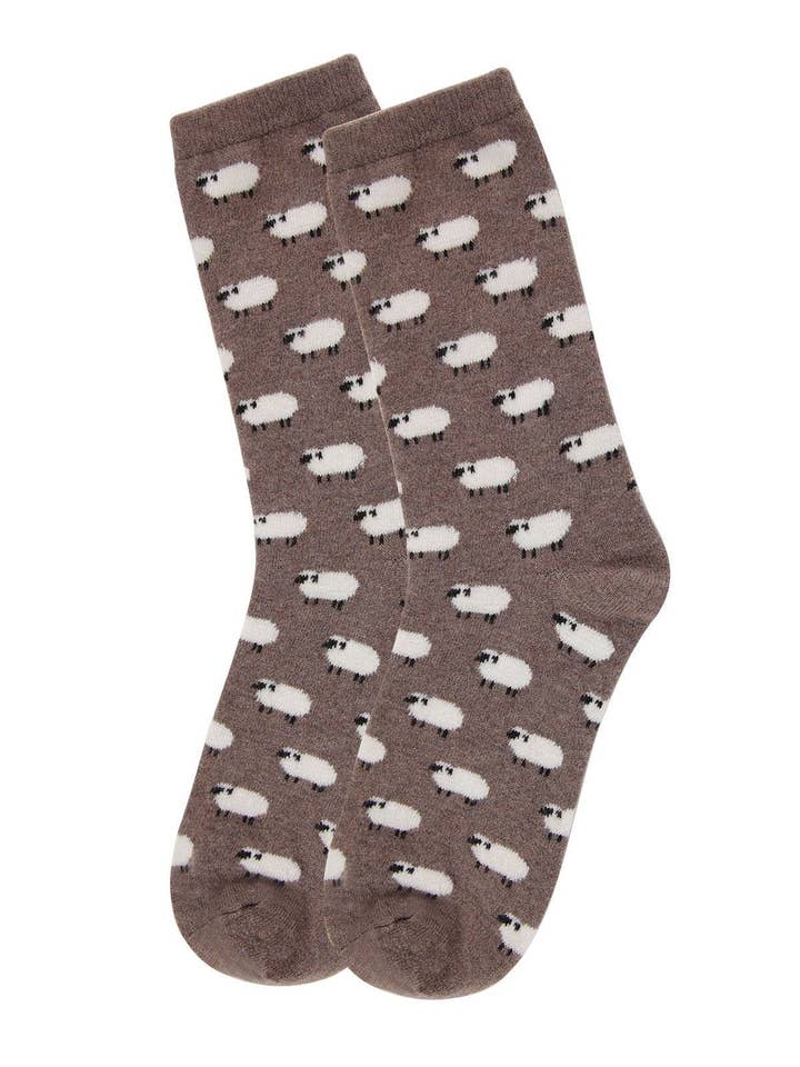 SHEEP CASHMERE BLEND SOCKS