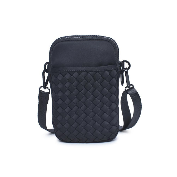 BLACK DIVIDE & CONQUER CROSSBODY BAG
