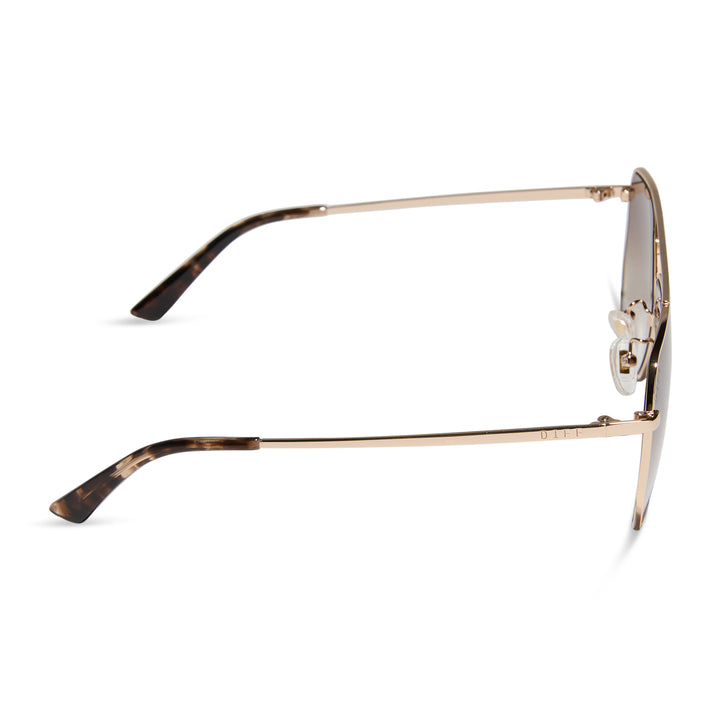 BERKELY GOLD BROWN GRADIENT POLARIZED SUNGLASSES
