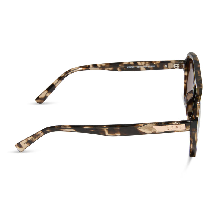 CAMERON ESPRESSO TORTOISE GRADIENT POLARIZED SUNGLASSES