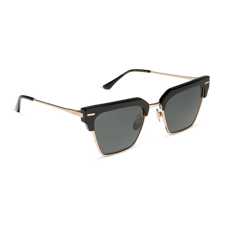 CAPRI BLACK POLARIZED SUNGLASSES