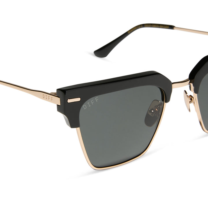 CAPRI BLACK POLARIZED SUNGLASSES