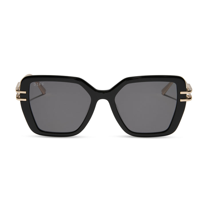 DASHA BLACK + GREY SUNGLASSES