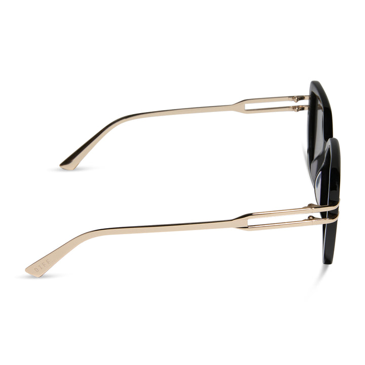 DASHA BLACK + GREY SUNGLASSES