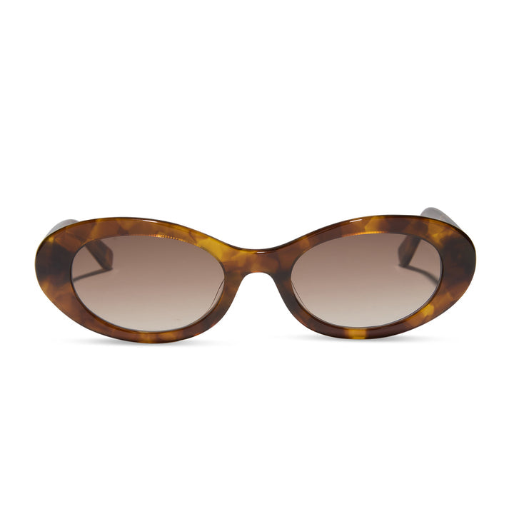 SABRINA HONEY TORTOISE BROWN POLARIZED SUNGLASSES