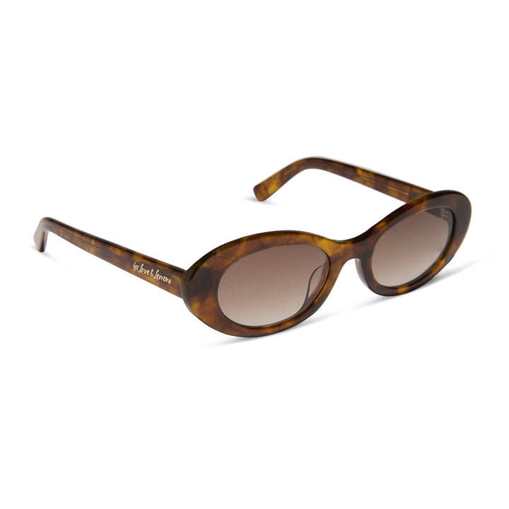 SABRINA HONEY TORTOISE BROWN POLARIZED SUNGLASSES