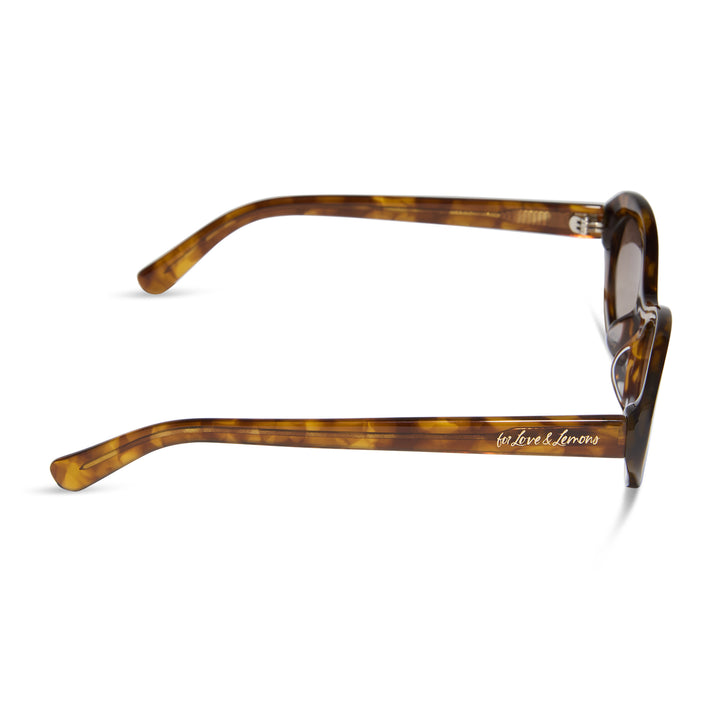 SABRINA HONEY TORTOISE BROWN POLARIZED SUNGLASSES