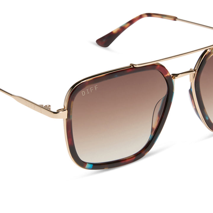 JORDAN CONFETTI TORTOISE SUNGLASSES