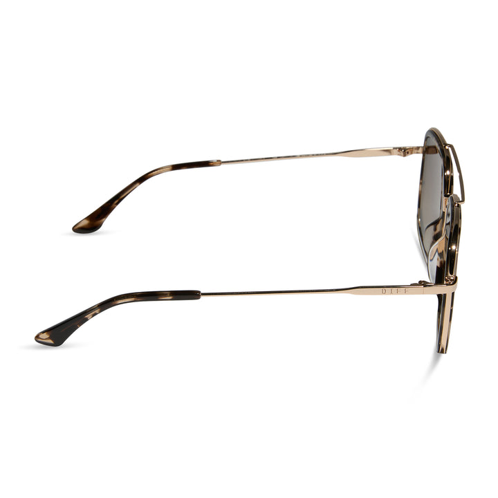 JORDAN ESPRESSO TORTOISE GRADIENT POLARIZED SUNGLASSES