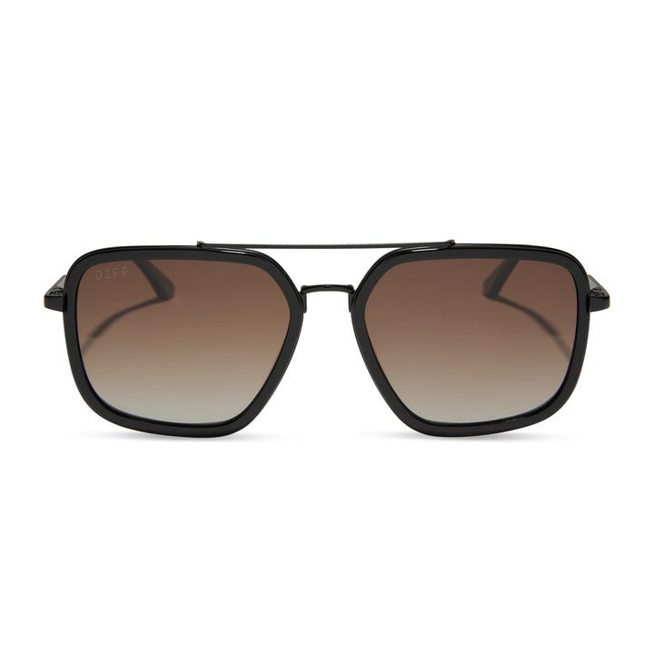 JORDAN MATTE BLACK POLARIZED SUNGLASSES